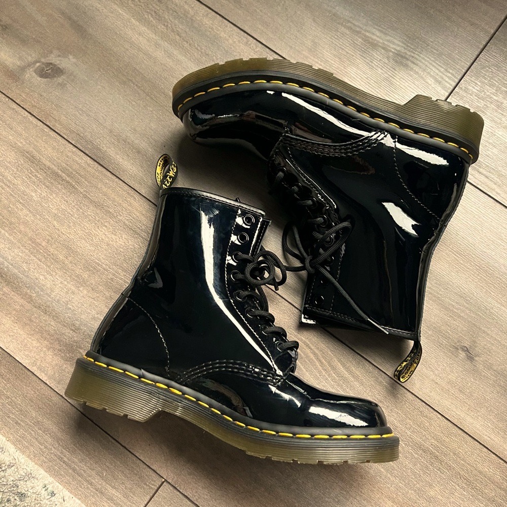 Dr. Martens 1460 Women's Patent Leather Boots